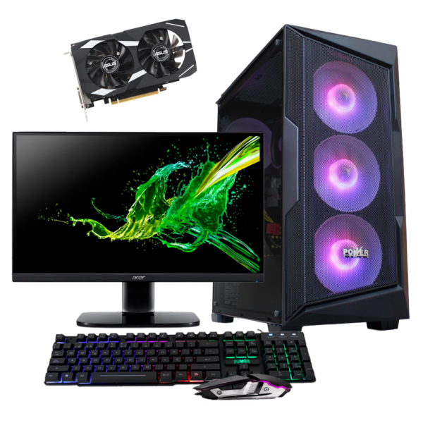 COMBO GAMER I5 14GEN RTX 3050 6GB 512GB DDR5 16GB