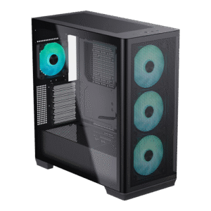 CHASIS GAMER APNX C1 NEGRO 4FAN ARGB