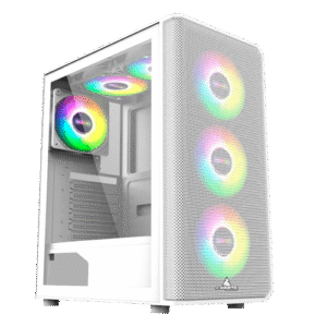 CHASIS GAMER ICEBERG FLOW D BLANCO 4 FAN ARGB