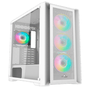 CHASIS GAMER ICEBERG TITAN M16 BLANCO 4FAN ARGB