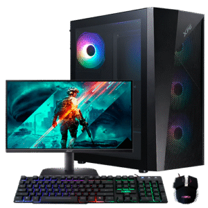 COMPUTADOR  RYZEN 5 5600X | RTX 3050 6GB | RAM 32GB DDR4 | DISCO 1TB M.2 | FUENTE 600W 80+ | MONITOR 21.5 IPS