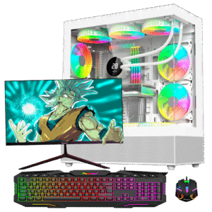 COMPUTADOR  RYZEN 5 5600GT | RAM 16GB DDR4 | DISCO 512GB M.2 | FUENTE 400W  | MONITOR 22 LED