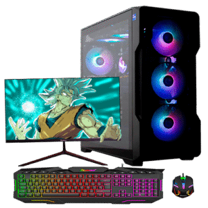 COMPUTADOR  RYZEN 5 4600G | RAM 16GB DDR4 | DISCO 512GB M.2 | FUENTE 400W  | MONITOR 22 LED