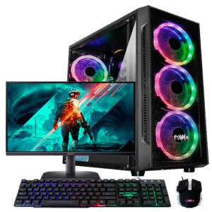 COMPUTADOR  INTEL CORE I5 10400T | RAM 8GB DDR4 | DISCO 512GB M.2 | FUENTE 600W 80+ | MONITOR 21.5 IPS